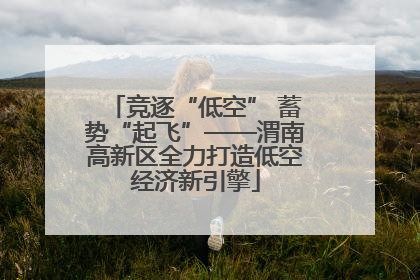 竞逐“低空” 蓄势“起飞”——渭南高新区全力打造低空经济新引擎